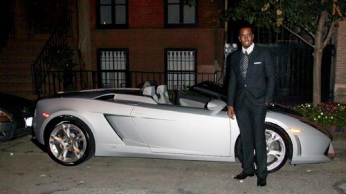 Puff Daddy deține un Lamborghini Gallardo Spyder de 300.000 de dolari