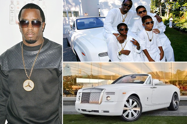 Puff Daddy deține un Rolls Royce Phantom Drophead Coupe de 500.000 de dolari