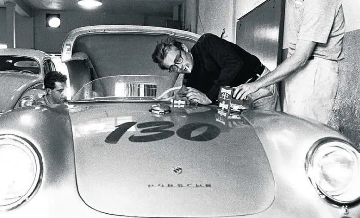 James Dean – un pasionat al curselor auto