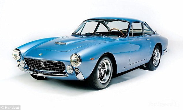Sandra West, detinatoarea unui Ferrari 330 America s/n 5055 din 1964